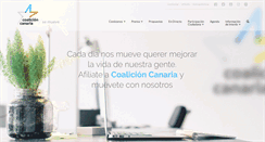 Desktop Screenshot of coalicioncanaria.org